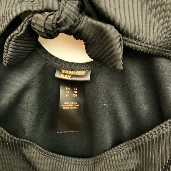 Sommer Ray Black One Piece High Leg Swimsuit - Picture 6 of 11